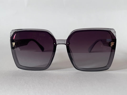SHADOW GREY GLASS LUXE SHADES
