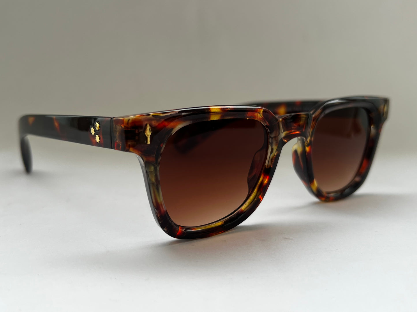TIMELESS TORTOISE SHELL ROUND-SQUARE SHADES