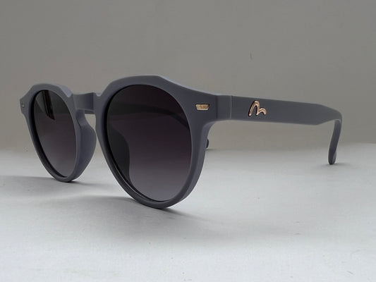 SLATE GREY ROUND MATTE SHADES