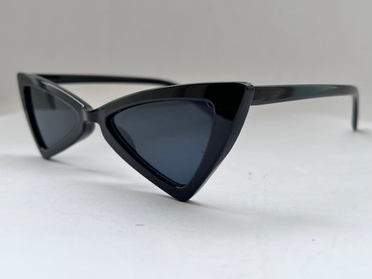 BLACK CAT TRIANGULAR SHARP SHADES