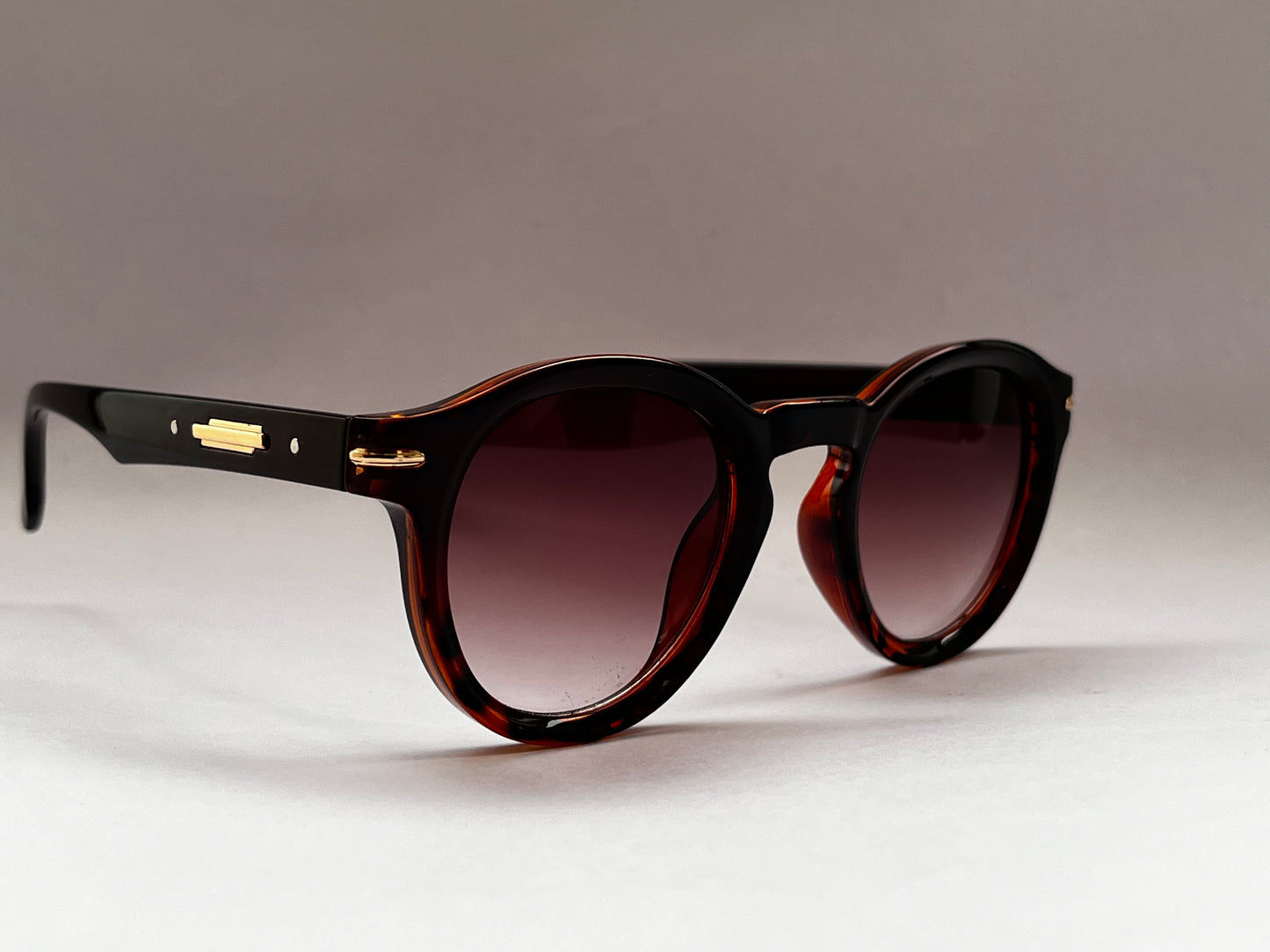 WILD FADE ROUND BROWN SHADES
