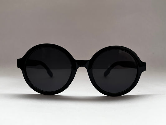BLACK ORBIT ROUND SHADES