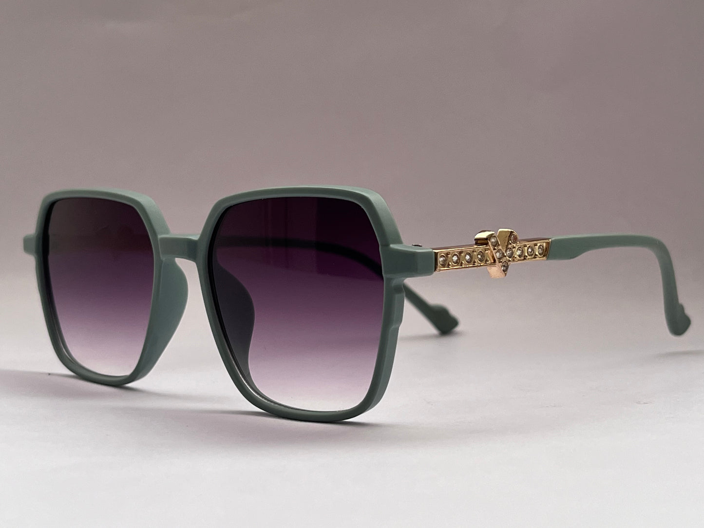 Moss Green Square-Round Shades