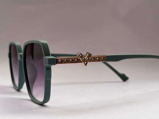 Moss Green Square-Round Shades