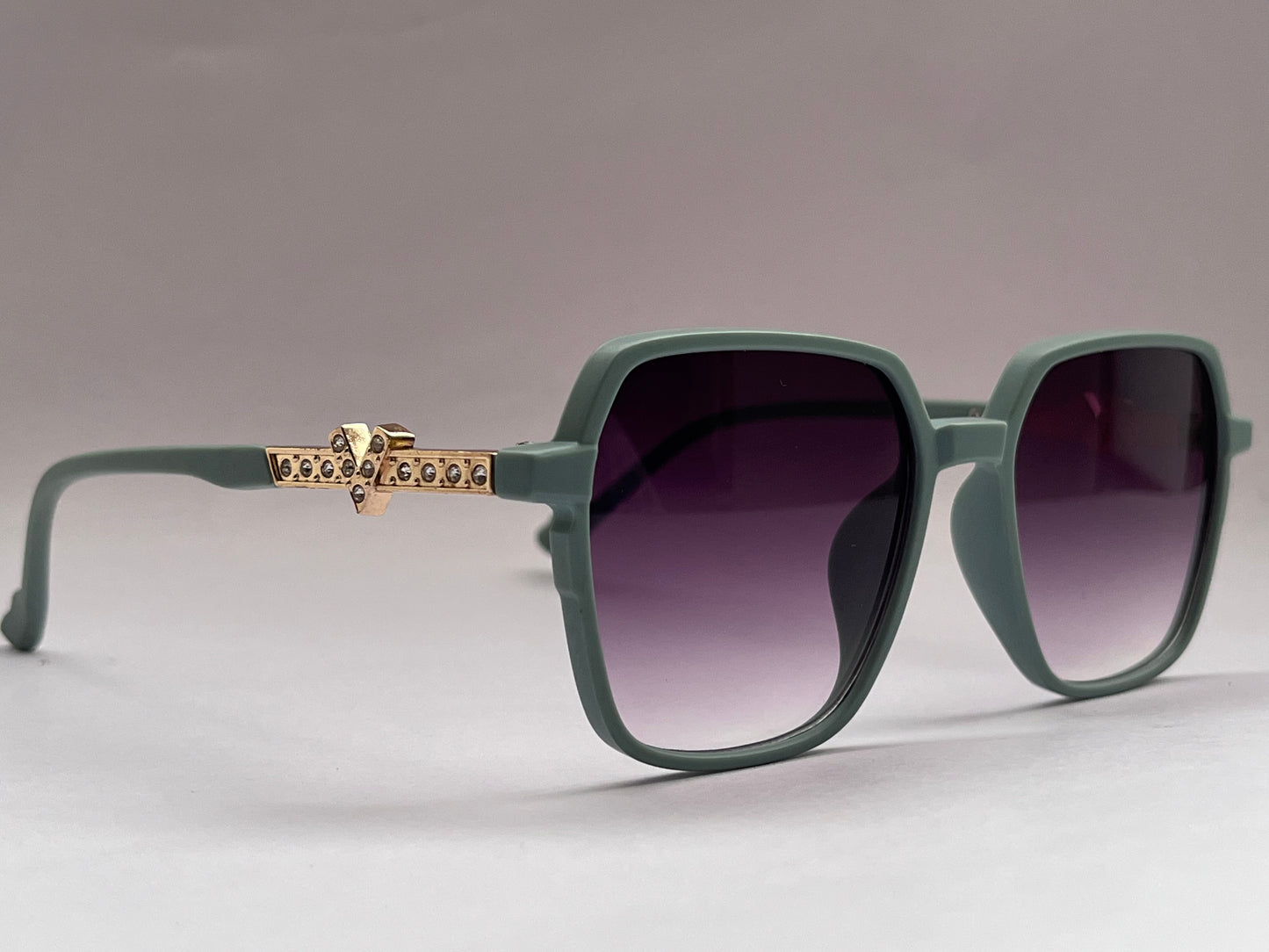 Moss Green Square-Round Shades