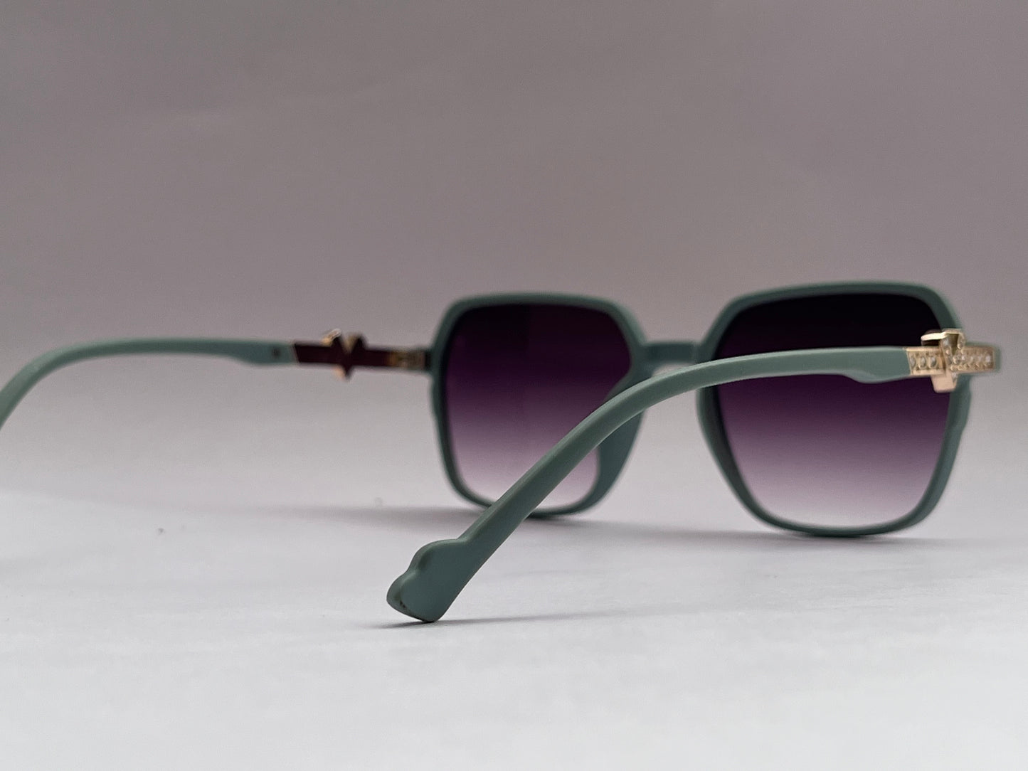 Moss Green Square-Round Shades