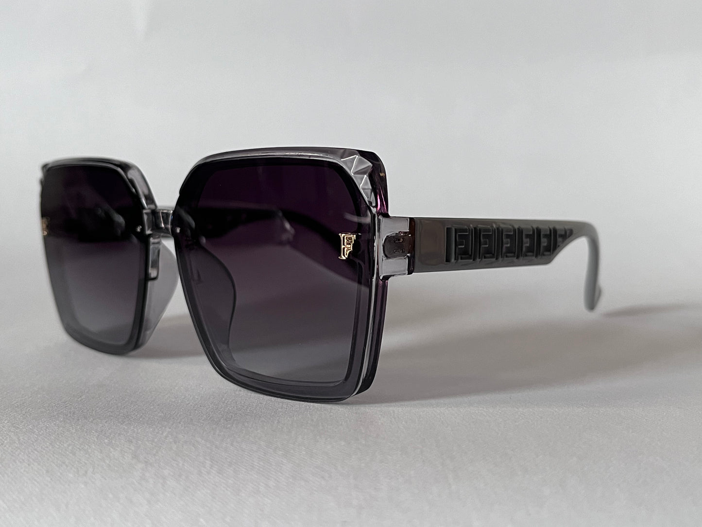 SHADOW GREY GLASS LUXE SHADES