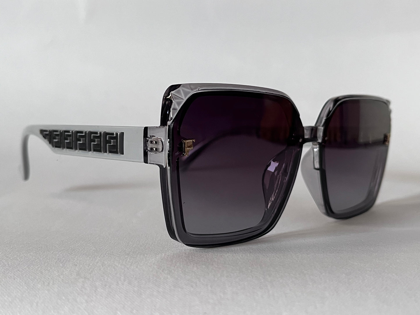 SHADOW GREY GLASS LUXE SHADES