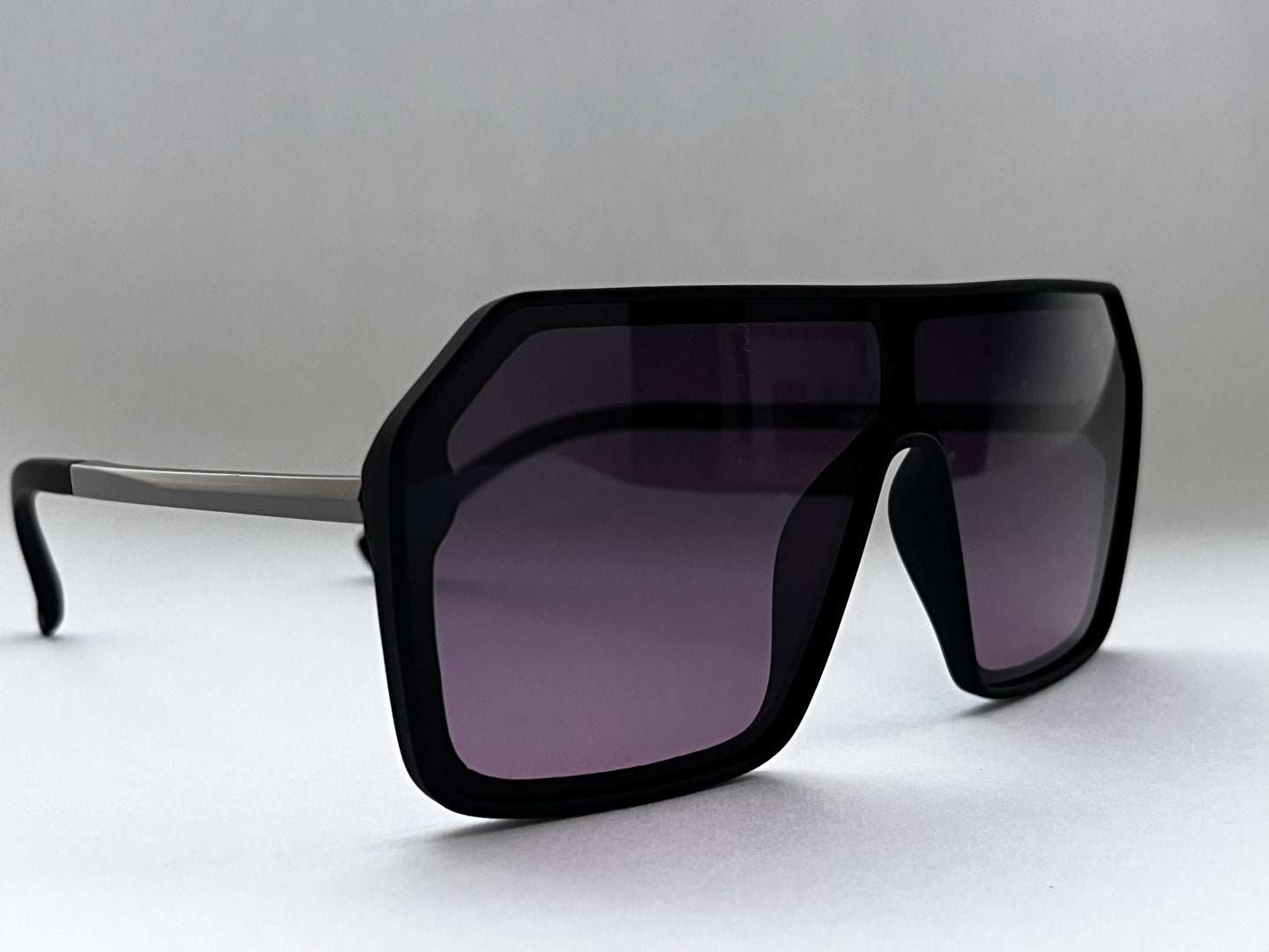 COLD TINTED PURPLE BOMBER SHADES