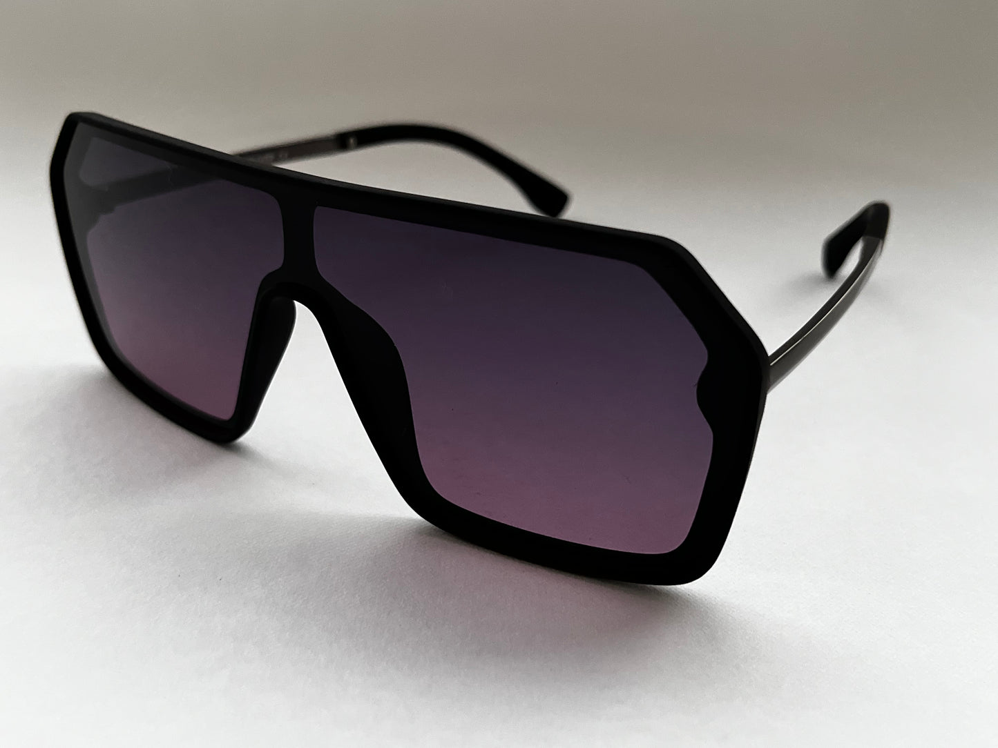 COLD TINTED PURPLE BOMBER SHADES