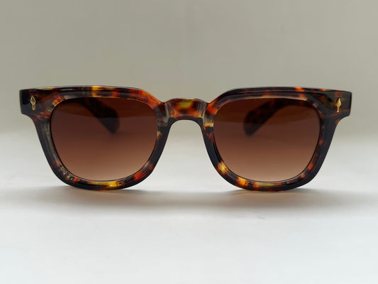 TIMELESS TORTOISE SHELL ROUND-SQUARE SHADES