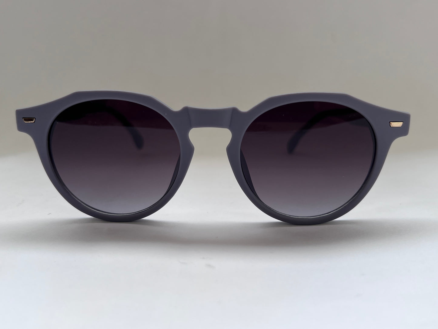 SLATE GREY ROUND MATTE SHADES