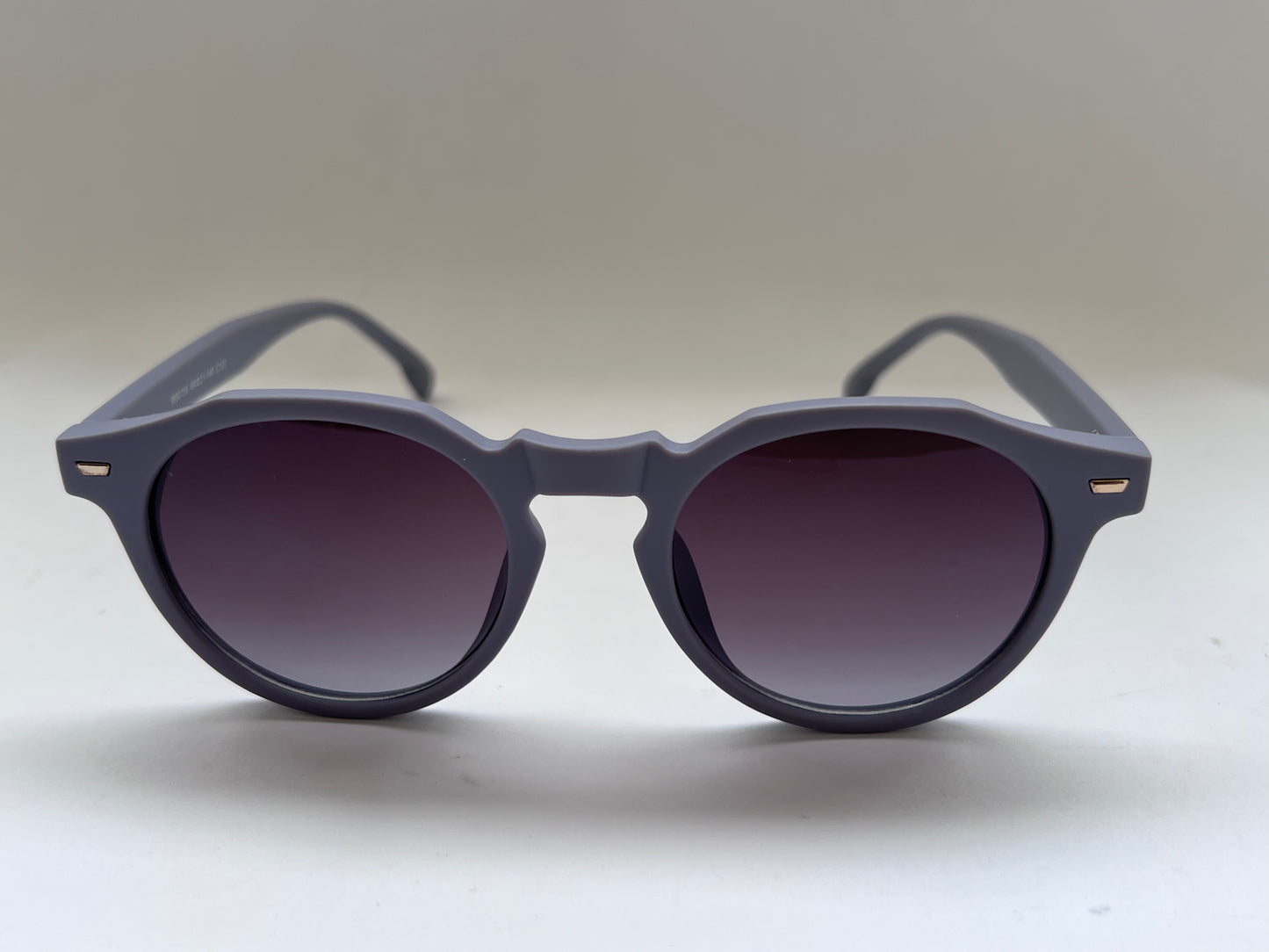 SLATE GREY ROUND MATTE SHADES