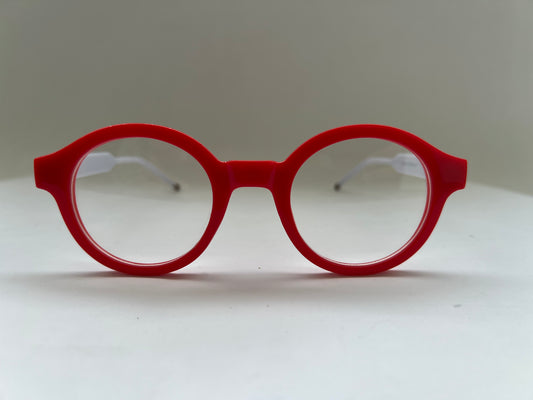 RED N WHITE CLEAR POP FRAMES
