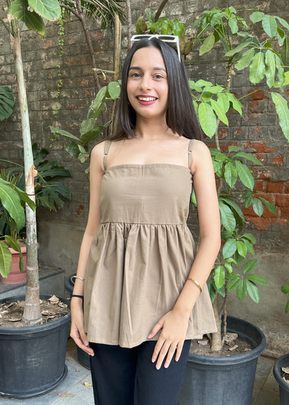 MILA TOP [faded olive]