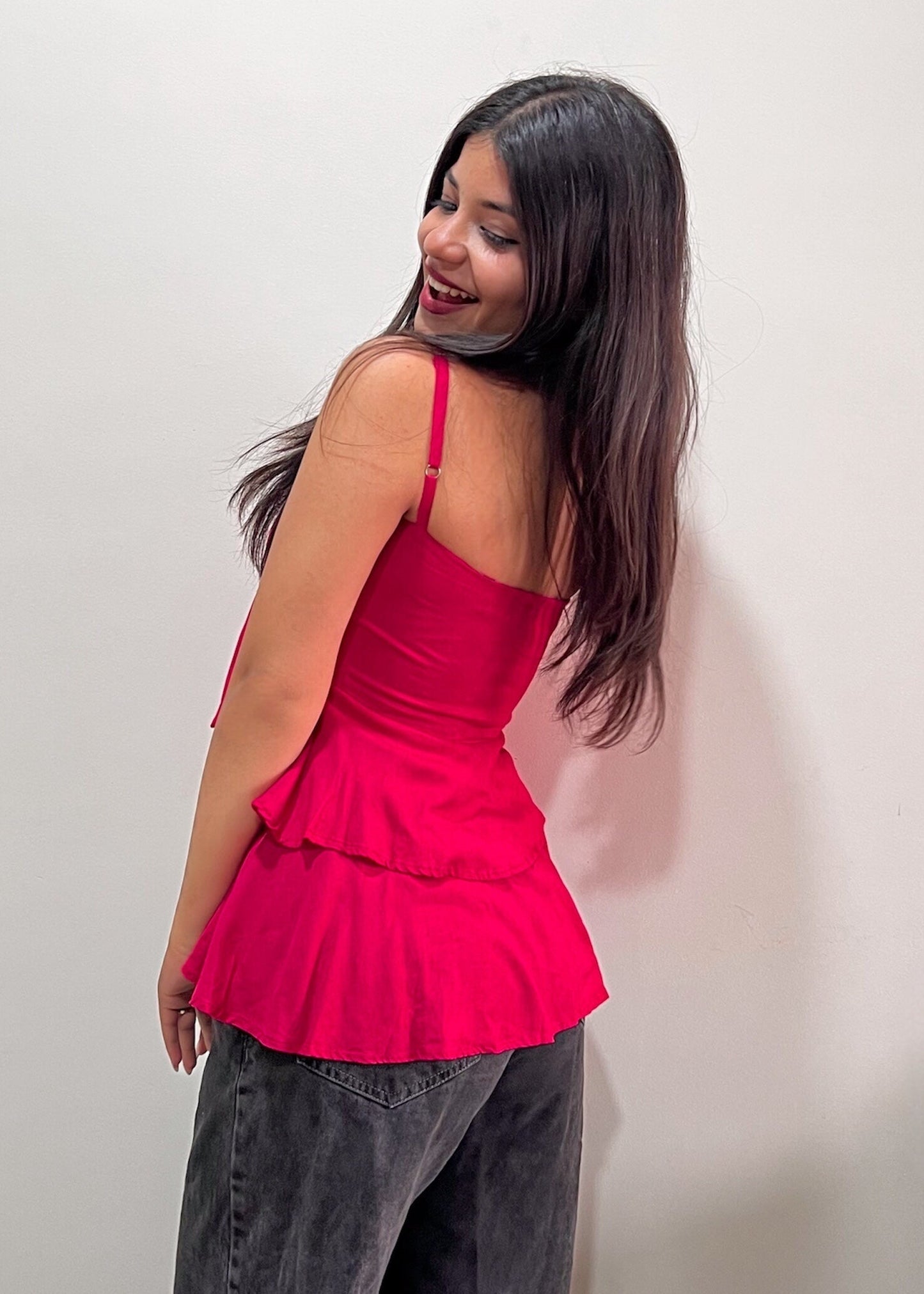 LULU TOP [solid pink]
