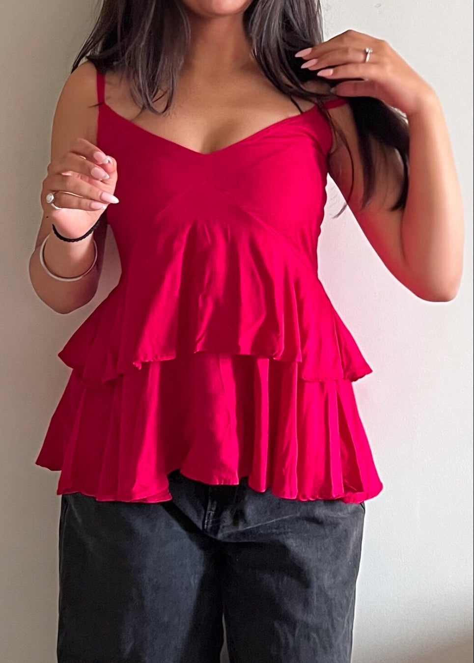 LULU TOP [solid pink]