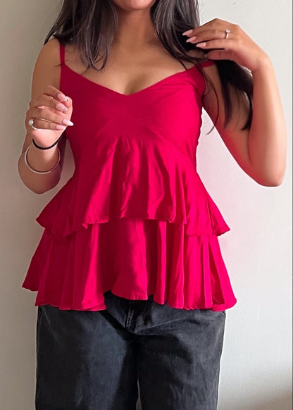 LULU TOP [solid pink]