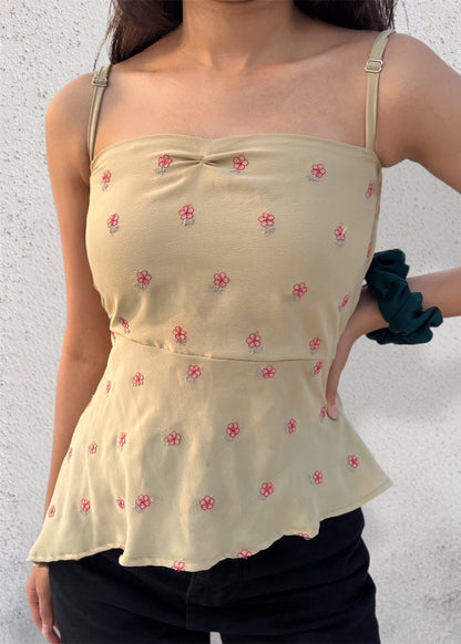 RAYA TOP [sand tone]