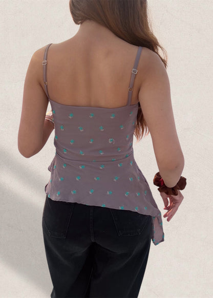 RAYA TOP [faded lavender]
