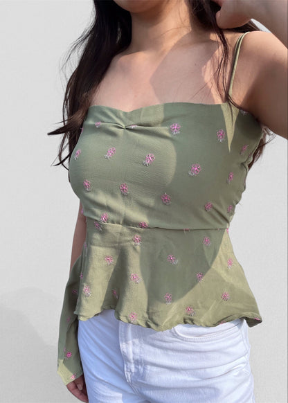 RAYA TOP [light olive]