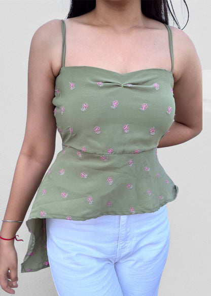 RAYA TOP [light olive]