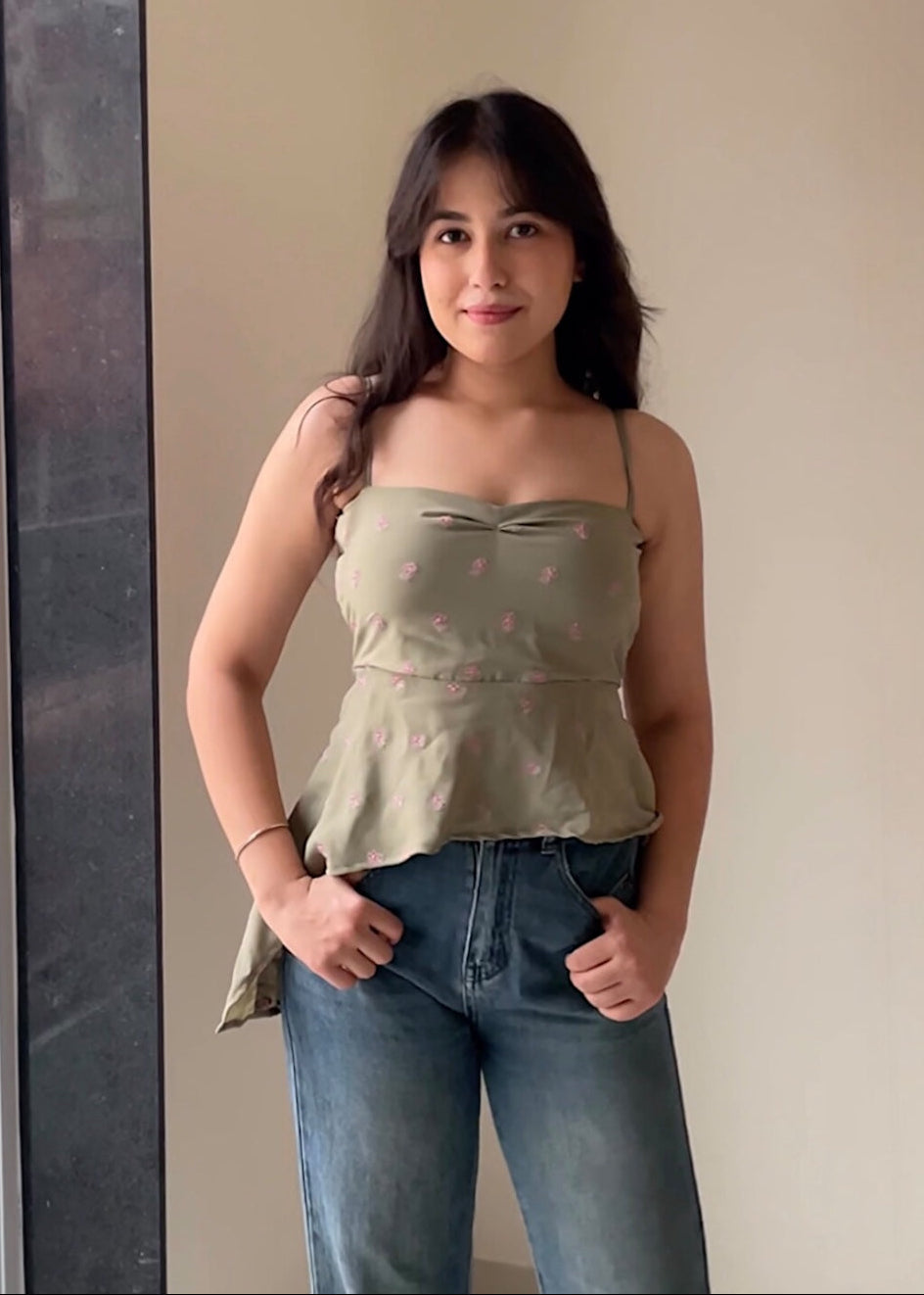 RAYA TOP [light olive]