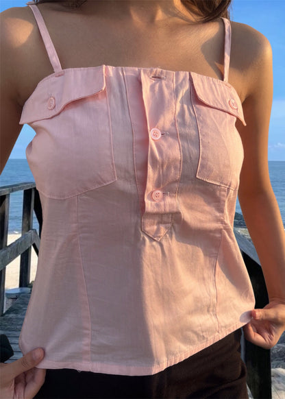 CHLOE TOP {Baby pink}