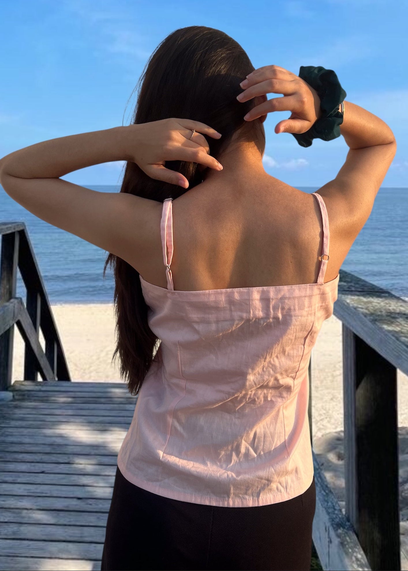 CHLOE TOP {Baby pink}