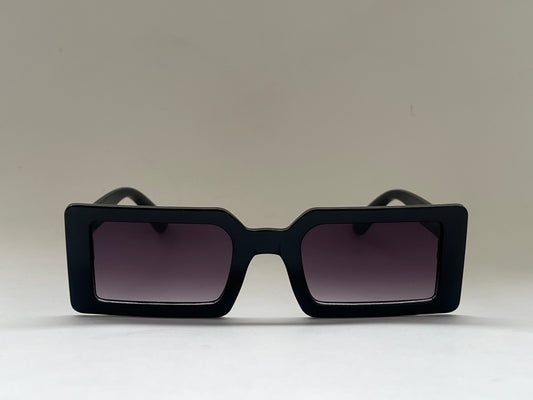 BLACK RECTANGULAR CLASSIC SHADES