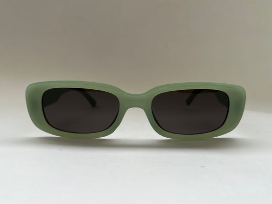 OLIVE HAZE WIDE FROSTED SHADES