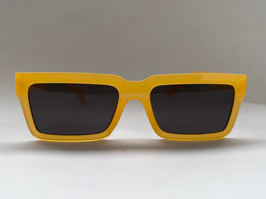 SUNNY YELLOW FROSTED SHADES