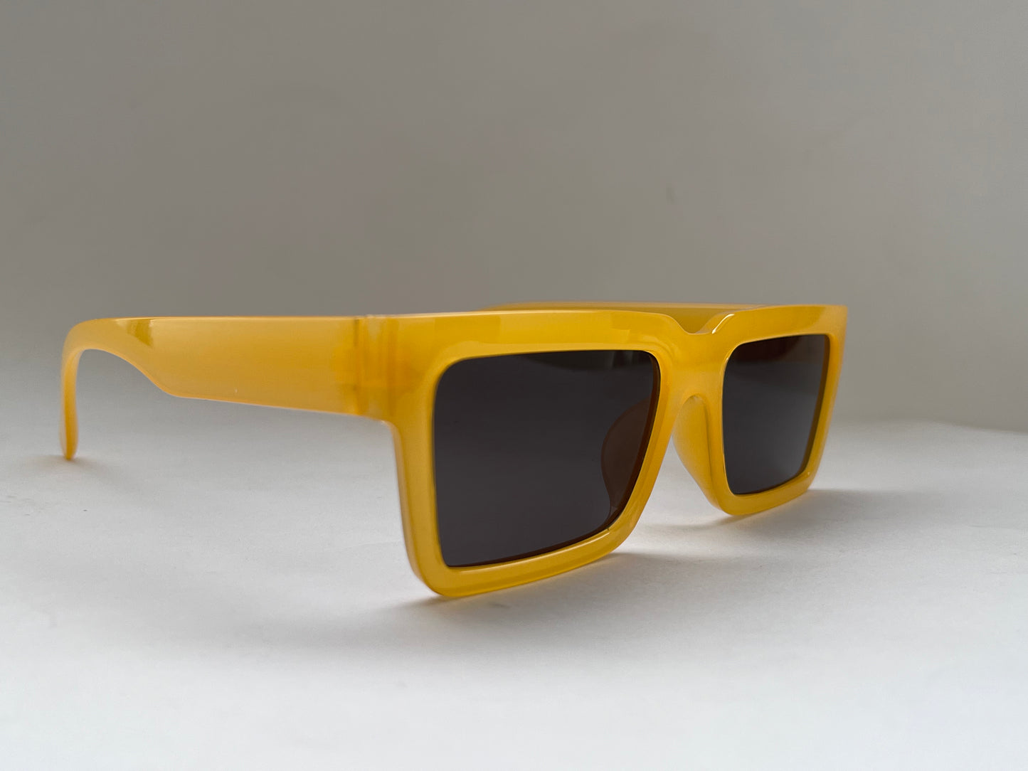 SUNNY YELLOW FROSTED SHADES