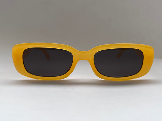 MELLOW YELLOW FROSTED WIDE SHADES